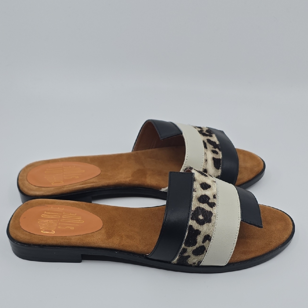 Charlotte Stone - "Bram" Sandals- Color: Miaou- Size: US 10- Condition: New